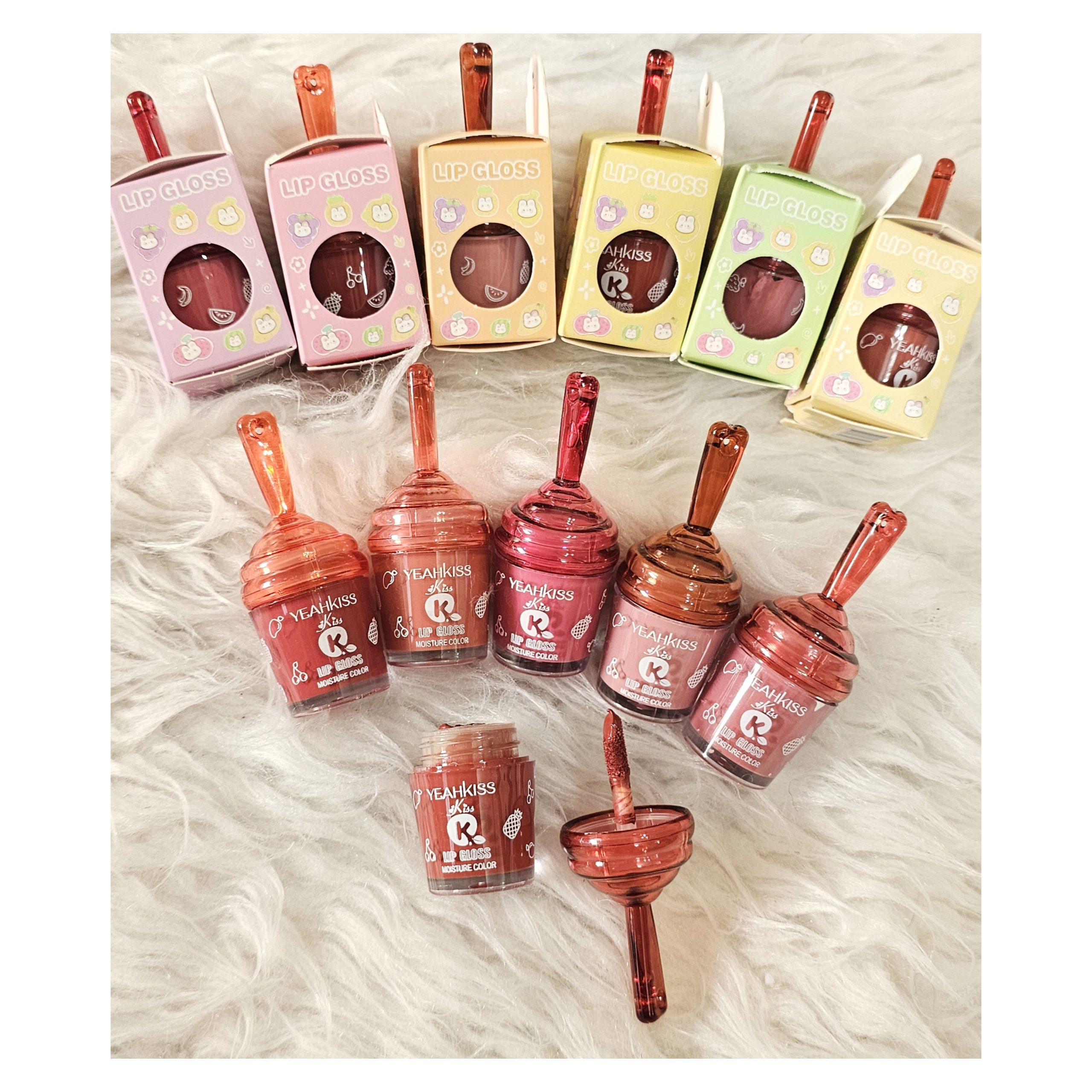 رژمایع طرح ظرف عسل