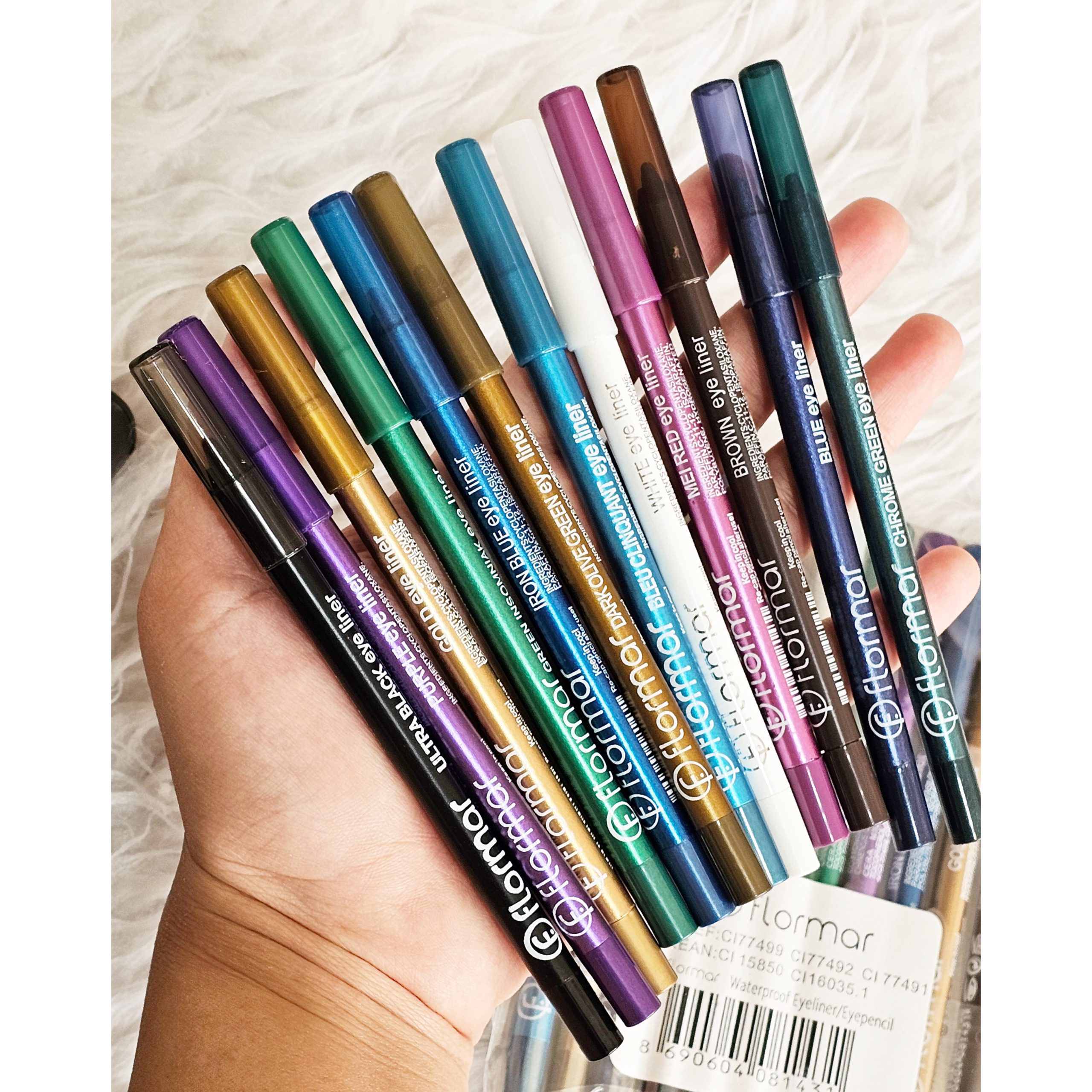 مداد چشم شمعی رنگی فلورمار