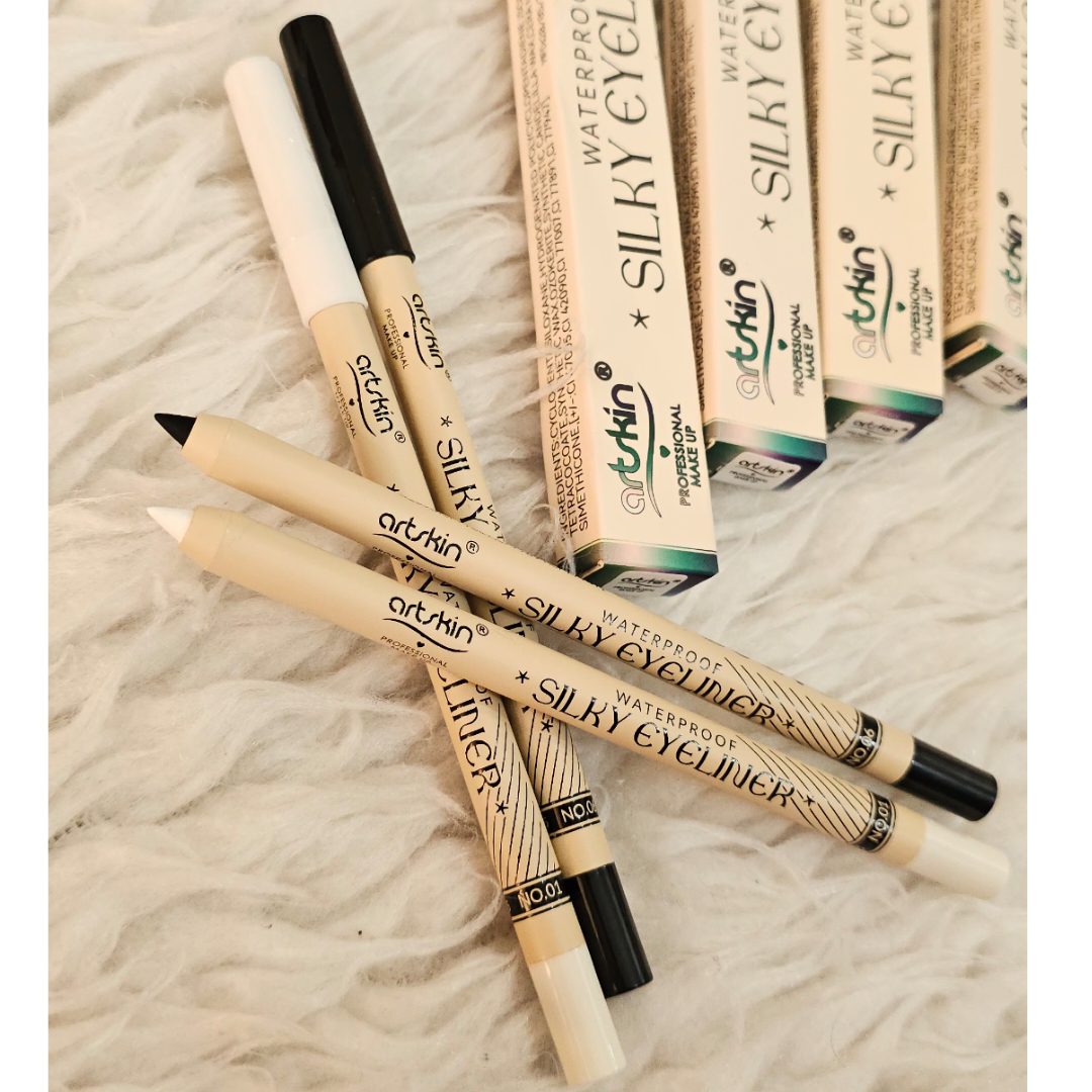 مداد چشم حرفه ای رنگ سفید و مشکی